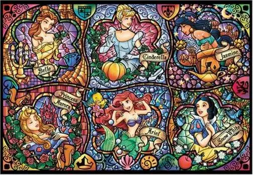 150 деталей Brilliant Princess Art [Витражный пазл] DS-150-707