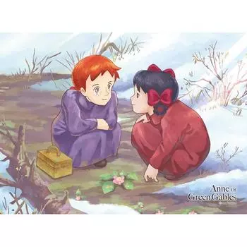 Пазл из 150 элементов - «Энн из Зелёных Мезонинов. Приветствуем весну», популярная корейская головоломка