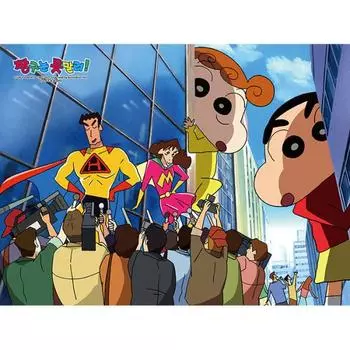 150 piece jigsaw puzzle - Crayon Shin-chan, heroism, popular Korean puzzle