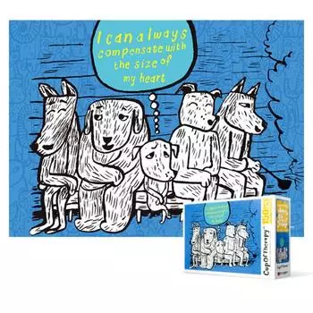 150 Piece Jigsaw Puzzle - Cup of Therapy Pride, popular Korean puzzle