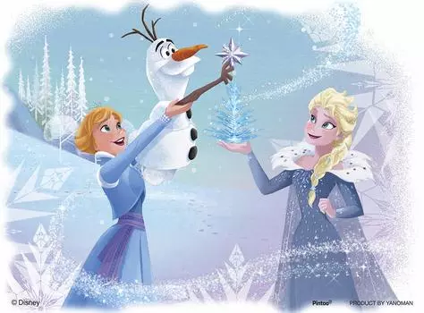 150 Piece Jigsaw Puzzle Frozen Treasure of Ice [Petit Palier]
