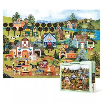 150 Piece Jigsaw Puzzle - Happy Shopping, popular Korean puzzle