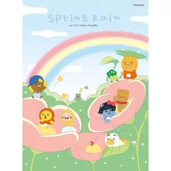 150 Piece Jigsaw Puzzle - Kakao Friends Spring Rain, popular Korean puzzle