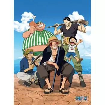 150-piece jigsaw puzzle - Memories of One Piece Red-Haired Pirates, popular Korean puzzle