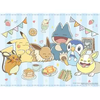 150 Piece Jigsaw Puzzle - Pokemon Cafe, popular Korean puzzle