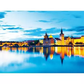 150 Piece Jigsaw Puzzle - Prague Castle, popular Korean puzzle