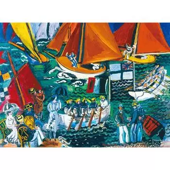 150 Piece Jigsaw Puzzle - Sailing Festival, popular Korean puzzle