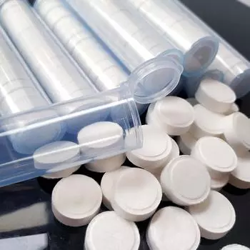 150 шт./10 трубок, сжатое полотенце в трубке, удобное уличное полотенце, дорожное одноразовое полотенце, сжатые полотенца 22x24cm белый