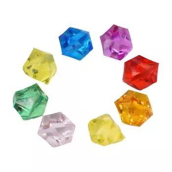 150 шт. акриловый кристалл драгоценный камень ледяной камень ваза растение гидропонное украшение цветной камень для аквариума ваза ландшафтный декор