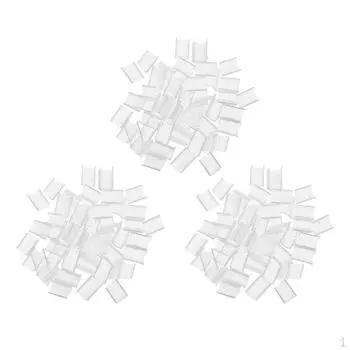 150 шт кератиновый клей для ногтей для наращивания волос, прозрачный