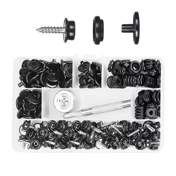 150 шт./компл., нержавеющая сталь, кнопка, холст, чехол для лодки, застежка, винт с головкой, набор инструментов