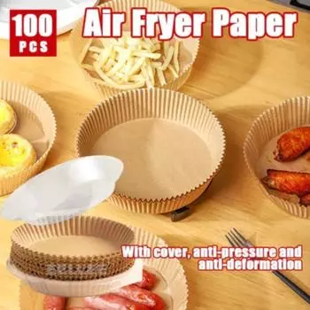 150 шт. кухонные принадлежности бумага для фритюрницы кухонные принадлежности одноразовые квадратные круглые формы для выпечки барбекю тарелка антипригарная подложка Square 50Pcs-16cm