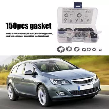 150 шт. набор внутренних зубчатых стопорных шайб M3 M4 M5 M6 M8 M10