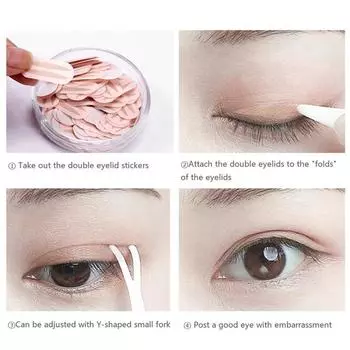 150 шт., профессиональная наклейка для макияжа с двойным веком, лента для макияжа глаз, подводка для глаз, медицинская наклейка, основные инструменты для красоты