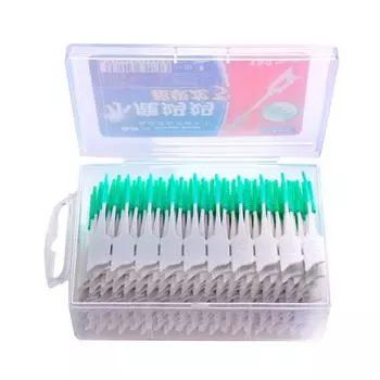 150 шт., силиконовые зубные палочки, зубочистки, межзубные щетки, щетка для чистки зубов, уход за зубами, зубная нить, зубочистки, инструменты для полости рта 150Pcs