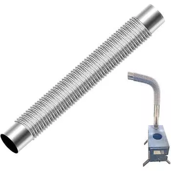 150 см нержавеющая труба для печи, жаропрочная дымоходная труба, колено для печи, колено для печи, дымоход из нержавеющей стали для кемпинга на открытом воздухе, дровяная печь 150cm