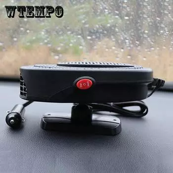 150 Вт/200 Вт автомобильный электрический обогреватель, размораживатель лобового стекла, сушилка для одежды, портативный очиститель воздуха для автомобиля, грузовика, внедорожника, внедорожника 24V красный