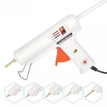 150 Вт ЕС/США термоплавкий клеевой пистолет, умная регулируемая температура, медная насадка-нагреватель, диаметр дула 11 мм, инструмент для ремонта 150W&us