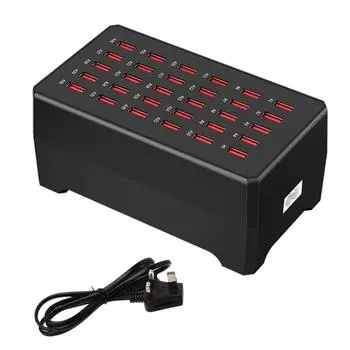 150 Вт многопортовое USB зарядное устройство 30 портов USB быстрая зарядная станция l подходит для планшетов мобильных телефонов USB устройств UK