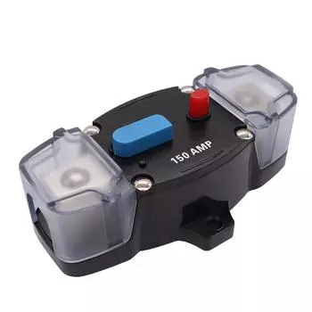 150A 200A 250A 300A Автоматический выключатель Предохранитель Сброс Автомобиля Автофургона Яхты Лодки Водонепроницаемый Источник Питания Защита Автомобильный темно серый