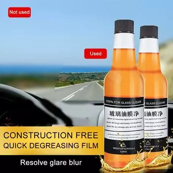 150ml Oil Film Remover Car Front Windshield Cleaner Cleaner Car General Oil Tool Agent Beauty Film Cleaning Maintenance Gla M4N7