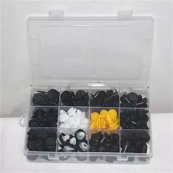 150Pcs Plastic Car Door Panels Bumper Cover Fender Fasteners Trim Clip Boxed Kit