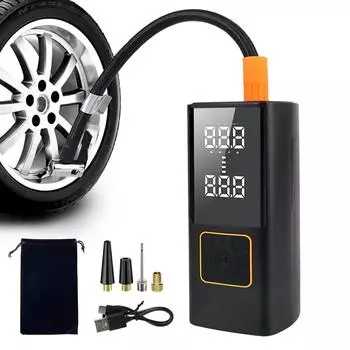 150PSI беспроводной надувной цифровой автомобильный воздушный компрессор портативный воздушный насос для мотоцикла велосипеда мяч шина манометр для проверки давления