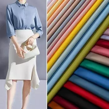 150x100 см матовая атласная ткань высокой плотности однотонная шелковая ткань для шитья подкладки платья фонового декора одежды ручная работа своими руками 100x150cm