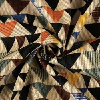 150x100 см простая геометрическая ткань с рисунком мягкая вельветовая ткань для шитья одежды платье рубашка детская одежда ремесло декор