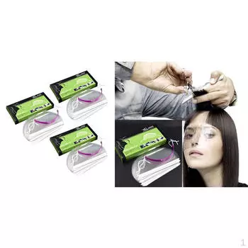 150x пластиковый салонный парикмахерский лак для волос, крышка для глаз и лица