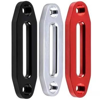 152 мм 6-дюймовый алюминиевый клюз, 4500 фунтов, клюз для лебедки, синтетический трос, клюз для 4WD 4X4, квадроцикл для восстановления, 4500-7000 серебряный