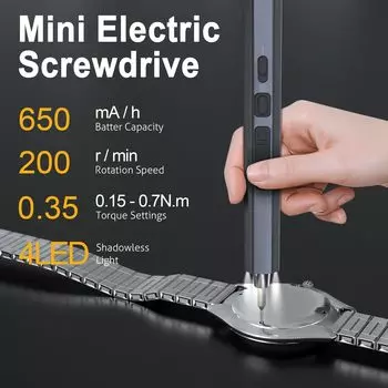 155 in 1 Mini Electric Screwdriver Set Precision Repair Tools Magnetic Phillips Torx Screw Driver Bits for iPhone PC Drone DIY