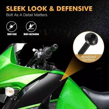 155 шт. Комплект болтов и гаек для обтекателя, зажимы для крепления корпуса, винты для YAMAHA TMAX MT07 MT09 MT-09 SP MT125 MT25 YZF R1 R15 R25 R3 R6 R125 чёрный