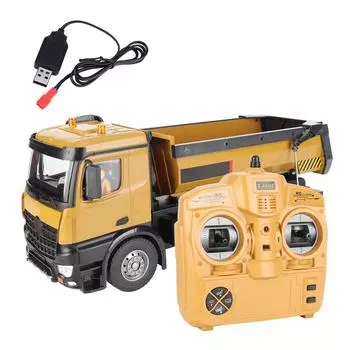 1573 114 масштаб 2.4GHz RC самосвал инженерная машина с дистанционным управлением белый