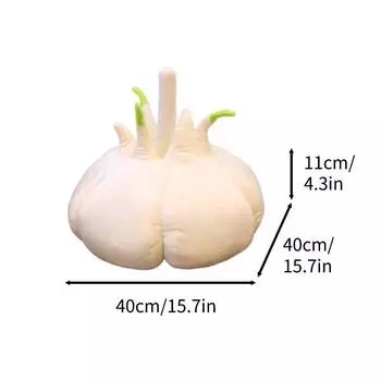 157 дюймов Фигурный Чеснок Плюшевая Кукла Мягкая Игрушка Подушка Подушка Домашний Подарок Украшение