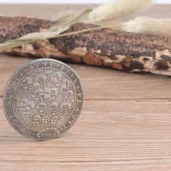 1588 год, Нидерланды, латунное покрытие, серебряная винтажная коллекционная монета, памятная монета
