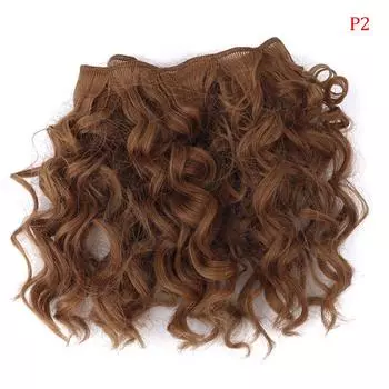 15*100 см, высококачественные вьющиеся волосы для наращивания волос для всех кукол, парики для волос Diy