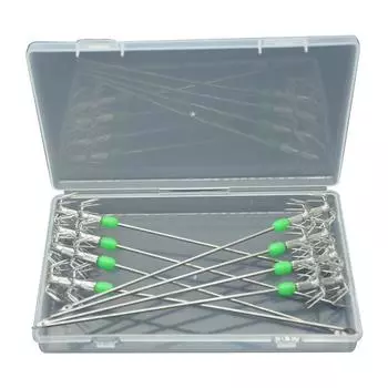 15/17 см светящийся крючок для ловли кальмаров крючок для ловли живых креветок крючок для ловли кальмаров зонтик живая трубка снасть Q0Y4 8pcs-17cm6.7in