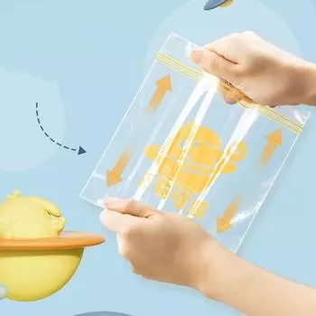 15/20/30 шт. пакеты для хранения овощей и фруктов герметичные долговечные пакеты для хранения кухонная герметичная сумка для дома жёлтый