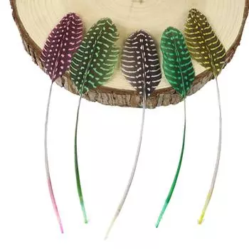 15-20 см рваные жемчужные перья, домашняя цветочная композиция, украшение, гнездо из перьев фазана, аксессуары для одежды, материал 50pcs зелёный