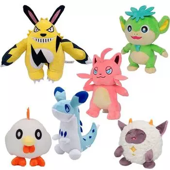 15-23 см милые плюшевые игрушки Palworld Kawaii аниме громовой медведь мягкая игрушка игра монстр плюшевые куклы дети фанаты подарки на день рождения декабрь