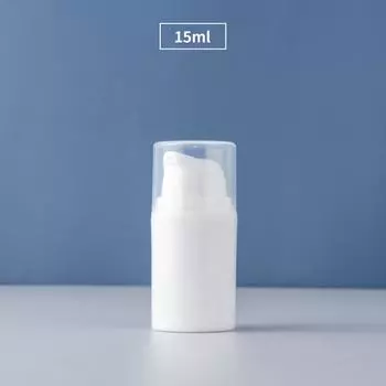 15/30/50 мл пустые безвоздушные бутылки с насосом, мини-лосьон, вакуумные косметические контейнеры для женщин, дорожная эмульсионная бутылка для макияжа
