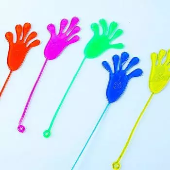 15/30 шт. эластичная липкая мягкая игрушка-пощечина для ладони для детей, новинка, подарок на вечеринку, подарок на день рождения, карнавальная вечеринка, призовой набор 15 Pack