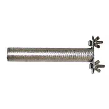 15-30m Stainless Steel Parrot Perch 1.9cm Dia Bird Stand Pole Bird Climbing Bracket Budgerigars 1.9*15cm