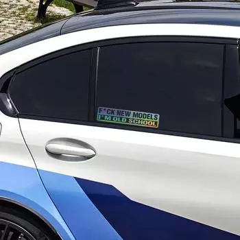 15*3CM Personal Creative Letter Car Sticker Waterproof Vinyl Reflective Sticker Decals Suitable For Motorcycle Car Truck Laptop