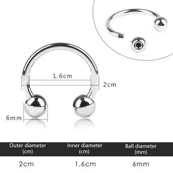 15-60 мм металлические пряжки с кольцами для бикини декоративная застежка соединительный винт крючок аксессуары для шитья одежды своими руками 1.5cm