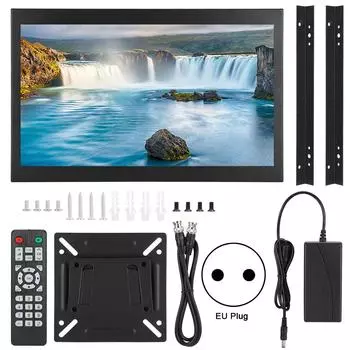 15.6 дюймов 16:9 1920x1080 HD экран металлический промышленный дисплей не сенсорный обычная версия EU Plug