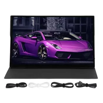 15,6-дюймовый 4K-экран для ноутбука с 10-точечным сенсорным экраном 3840 X 2160 60 Гц Обновление 16:9 USB-C ноутбук