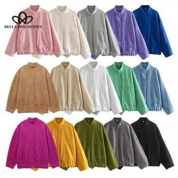 15-цветная свободная повседневная куртка Street Y2K Куртка с воротником-стойкой и пуговицами S темно-серого