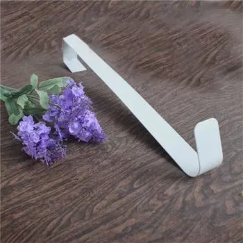 15-дюймовая металлическая вешалка для венков над дверными крючками, держатели для рождественских гирлянд, сезонный органайзер для домашнего хранения, упаковка из 2 шт.